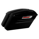 HR3 Vivid Black 2015S Hard Saddlebags (Regular) For 14-23 Harley Touring